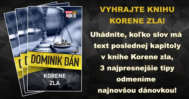 Súťaž o knihu Korene zla